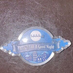 Blue Holiday Night Scene